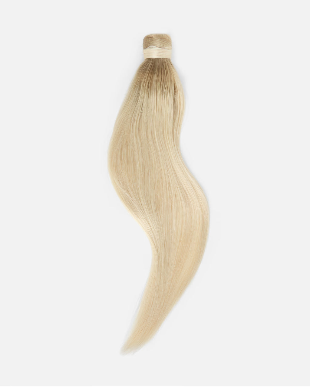 Natural Ponytail Clip-In Blond "Iced Vanilla Latte"