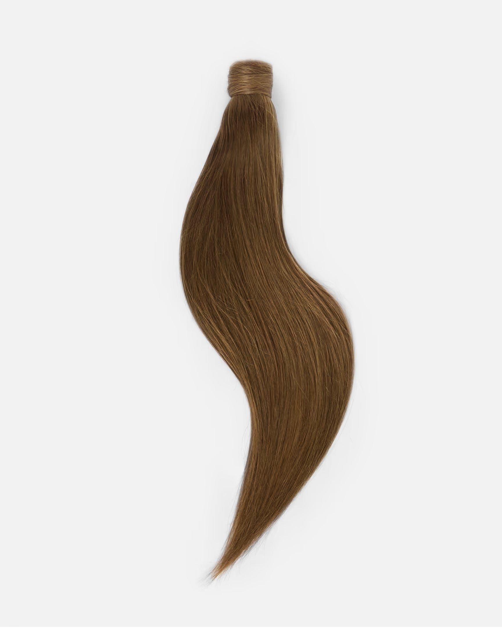 Natural Ponytail Clip-In Brązowy "Iced Mocha"