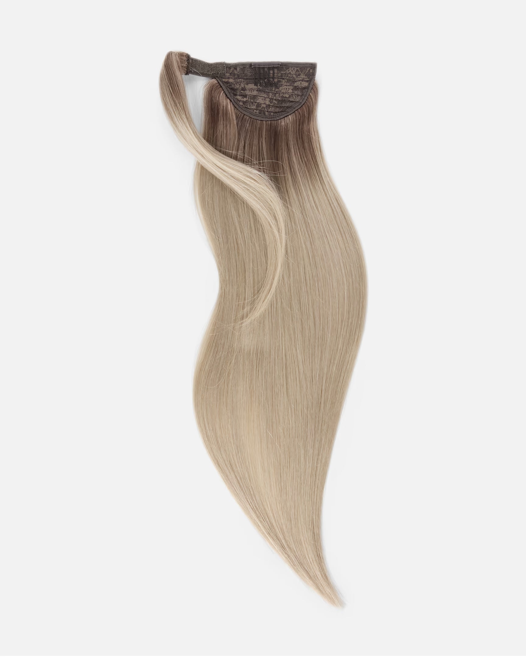 Natural Ponytail Clip-In Blond "Iced Shaken Espresso"