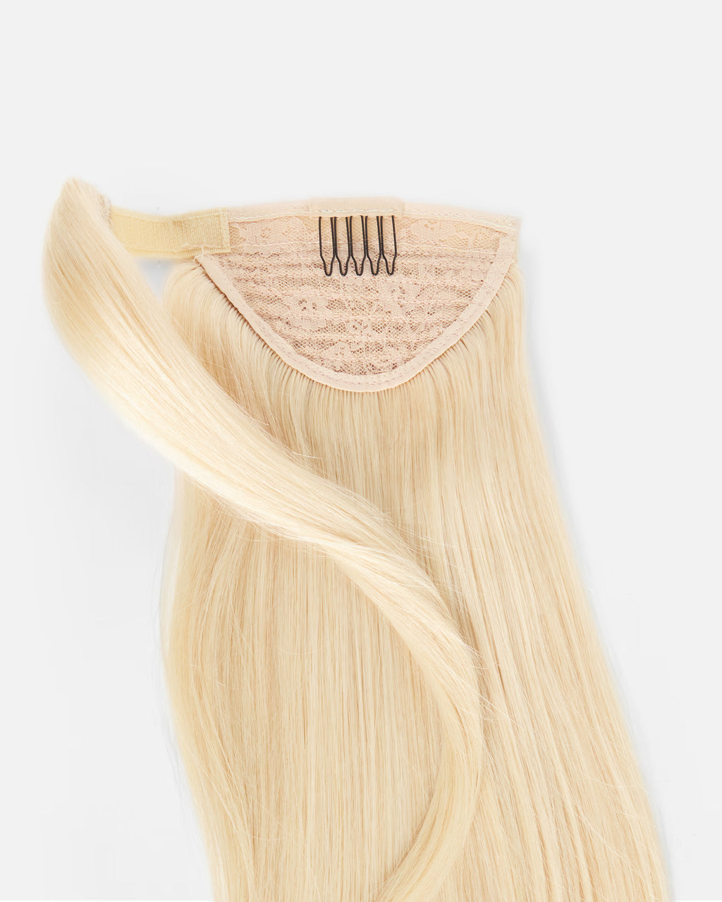 Natural Ponytail Clip-In Blond "Carmel Ripple"