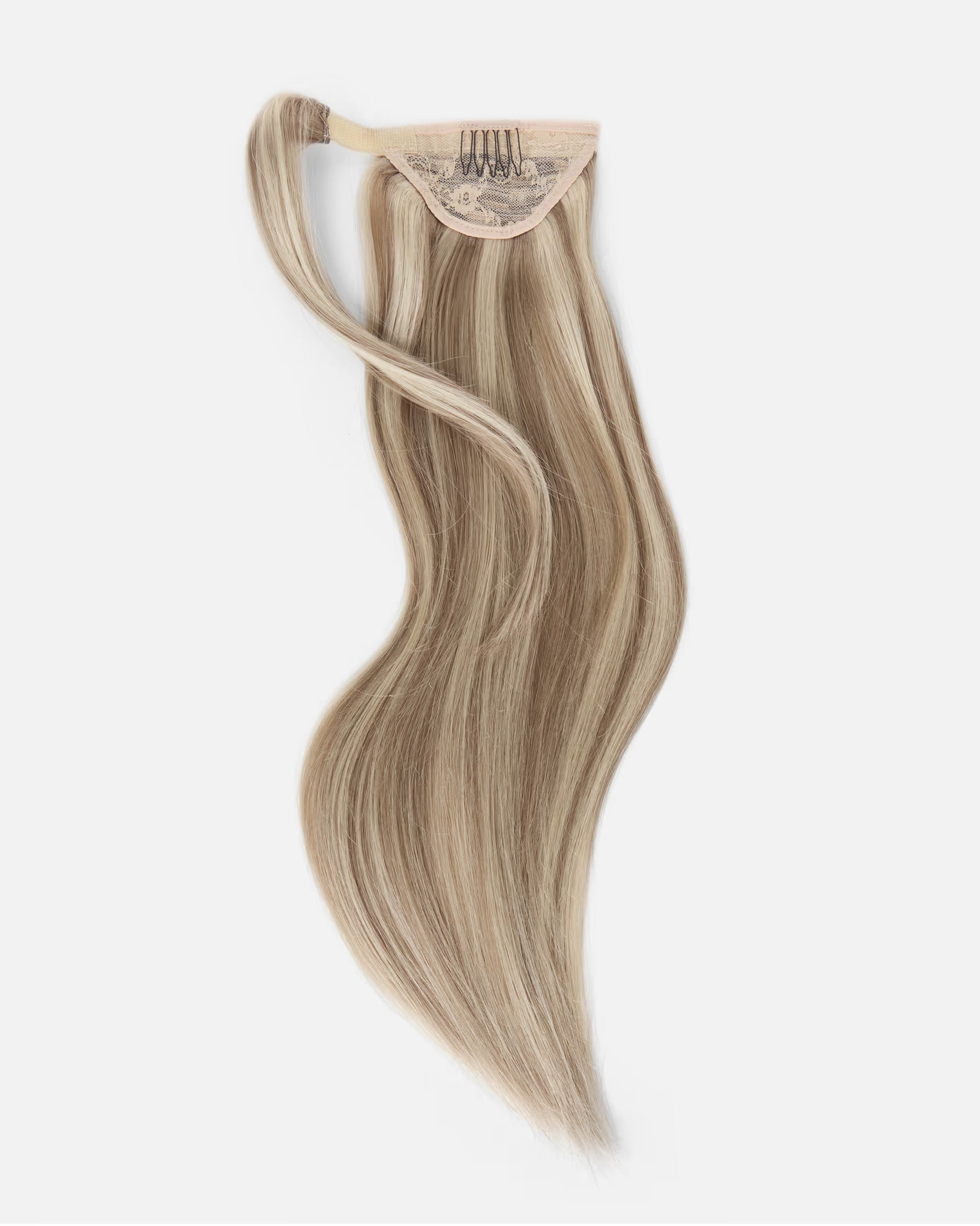 Natural Ponytail Clip-In Blond "Cinamon Roll"