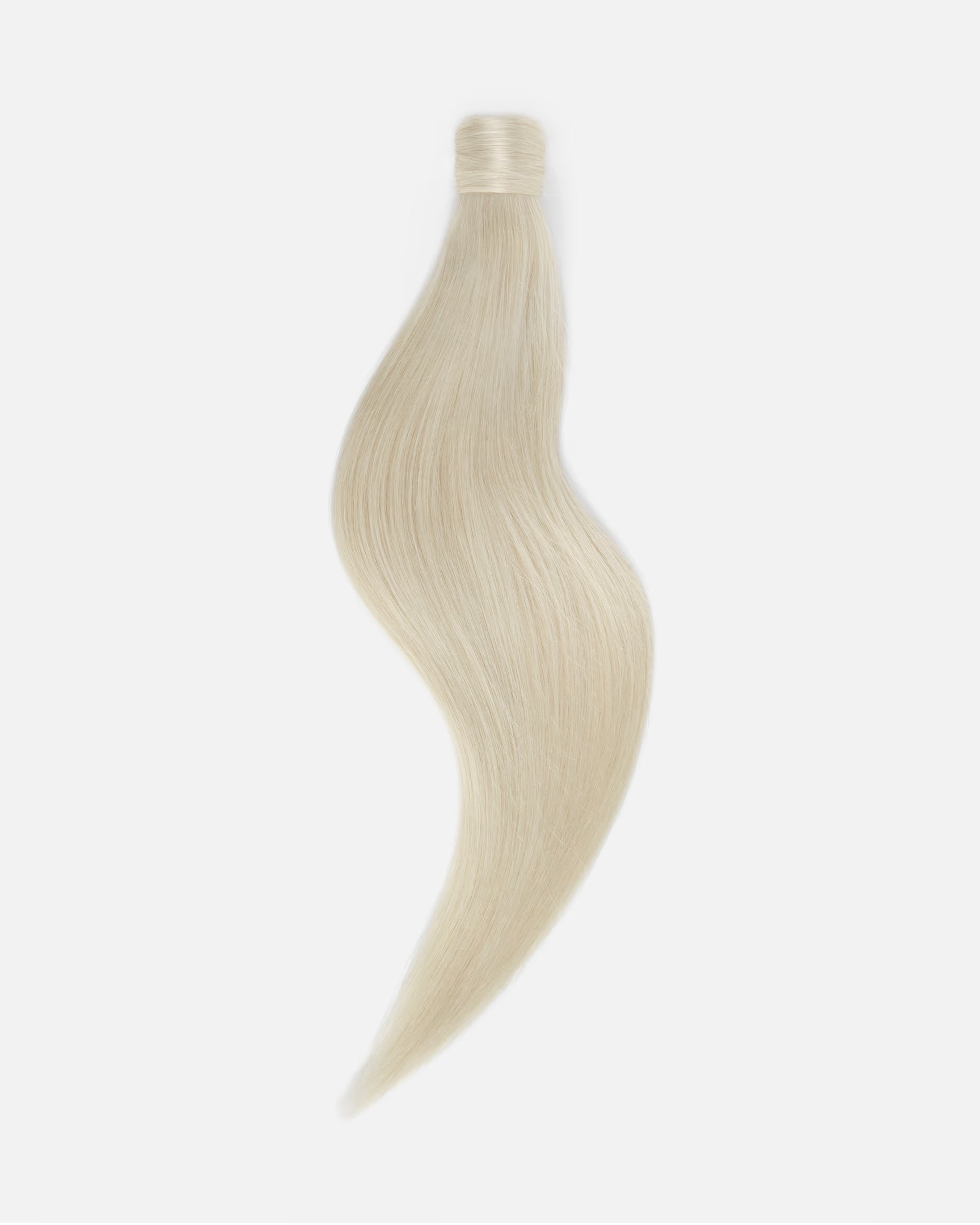 Natural Ponytail Clip-In Blond "Almond Cream"
