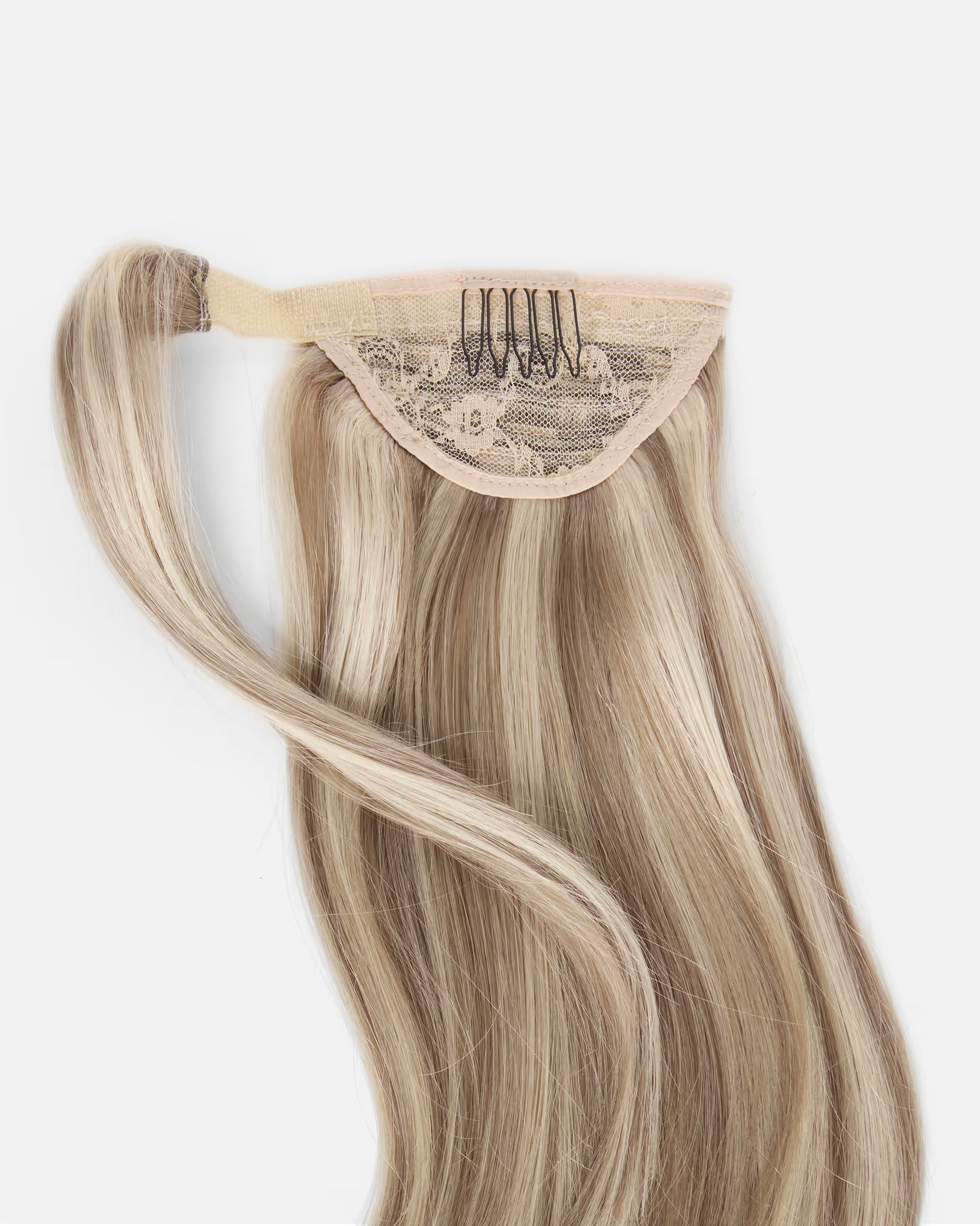 Natural Ponytail Clip-In Blond "Cinamon Roll"