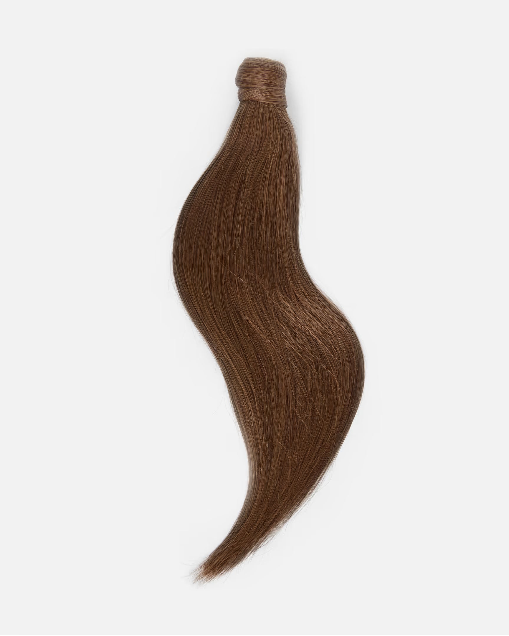 Natural Ponytail Clip-In Brązowy "Iced Misto"