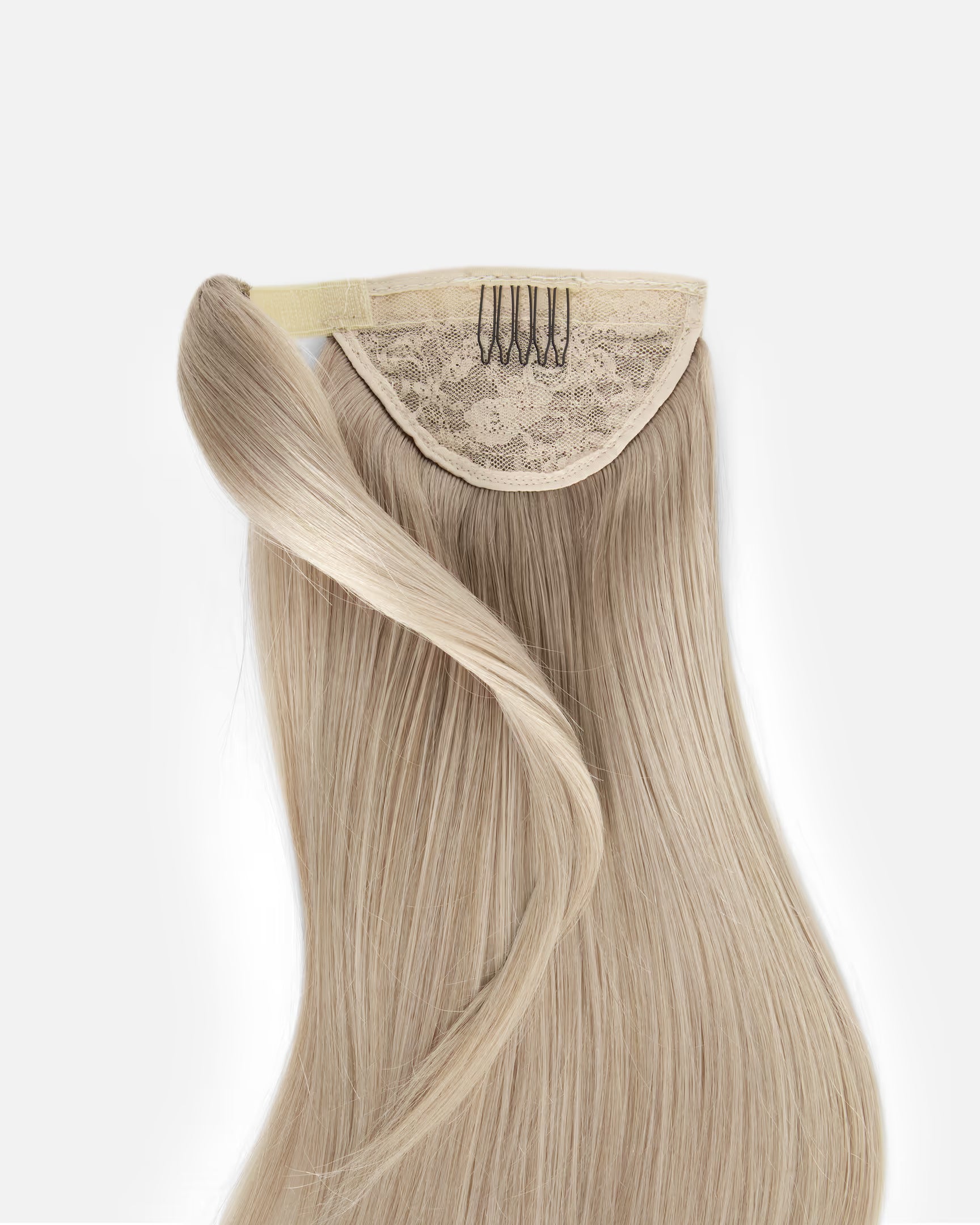 Natural Ponytail Clip-In Blond "Vanilla Latte"