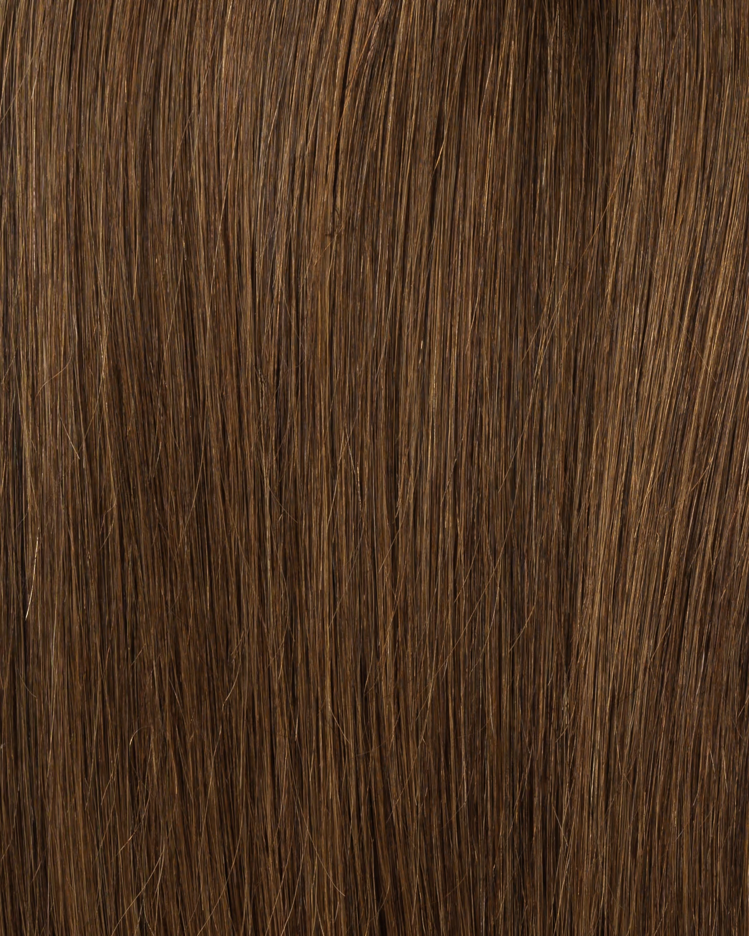 Natural Ponytail Clip-In Brązowy "Iced Misto"