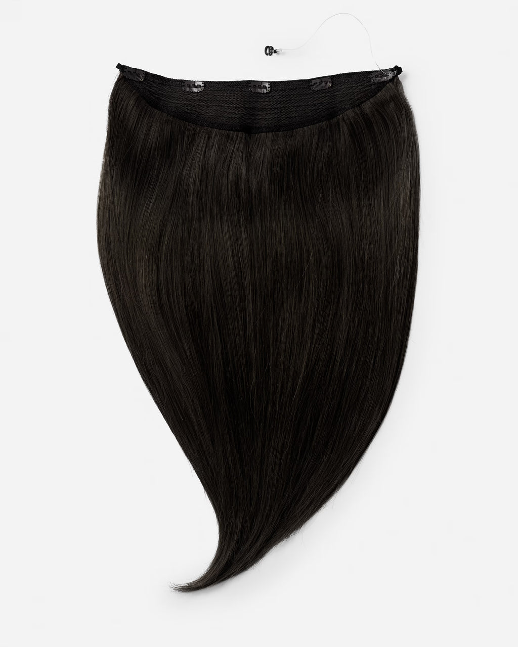 Naturalne Włosy Na Żyłce Halo Czarne “Iced Americano"