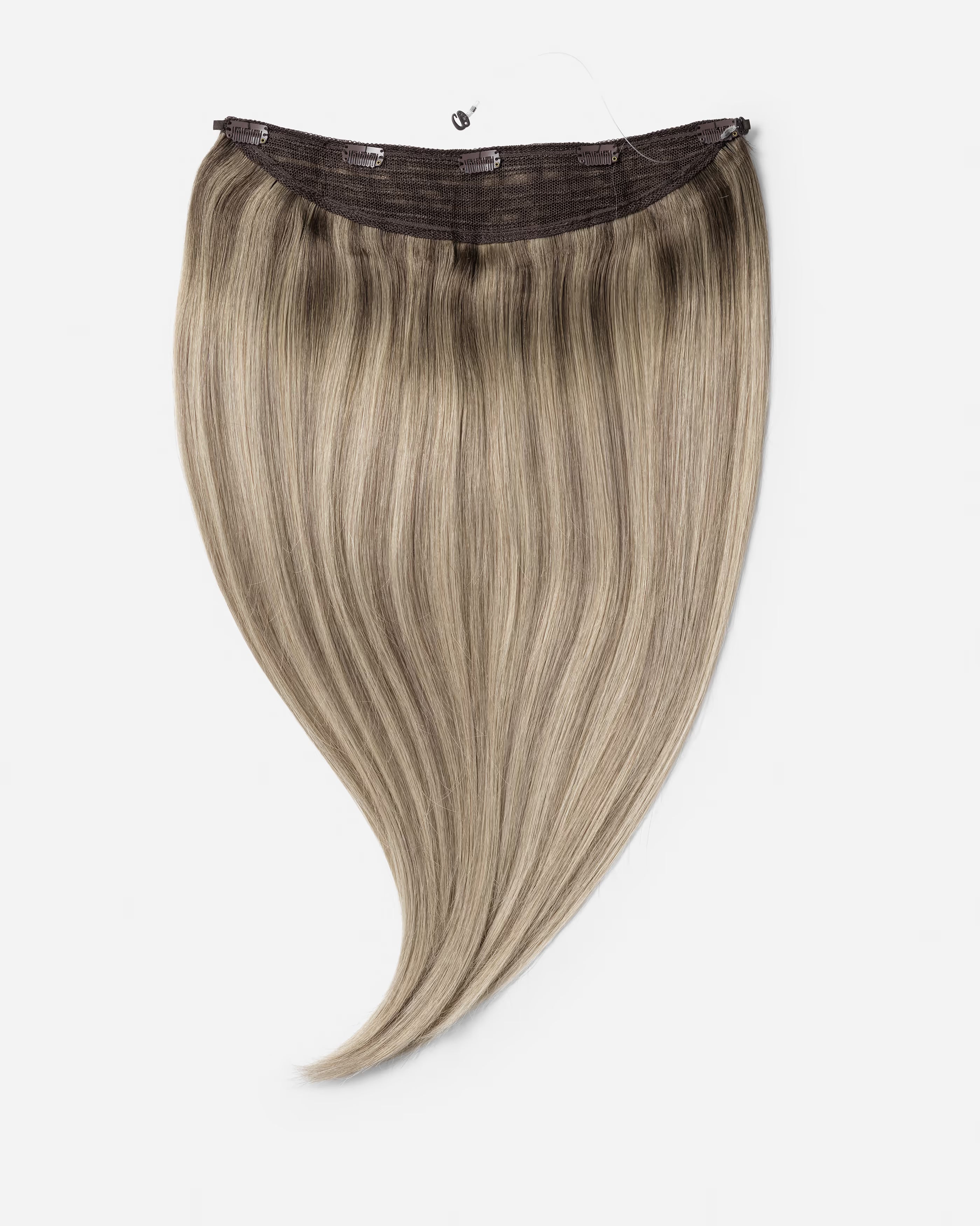 Naturalne Włosy Na Żyłce Halo Blond “Iced Chai Latte"