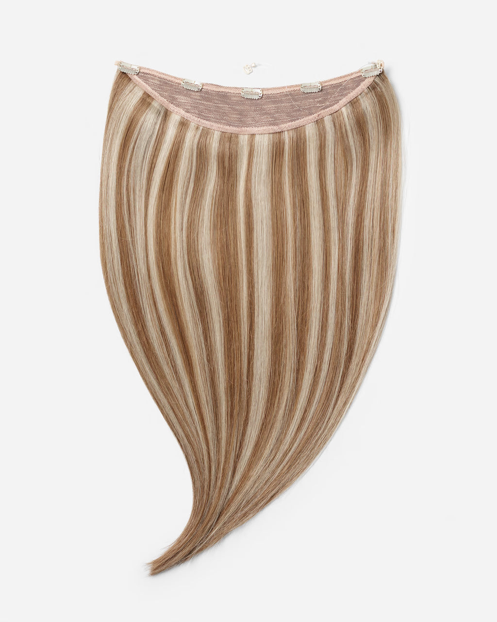 Naturalne Włosy Na Żyłce Halo Blond “Carmel Ripple”