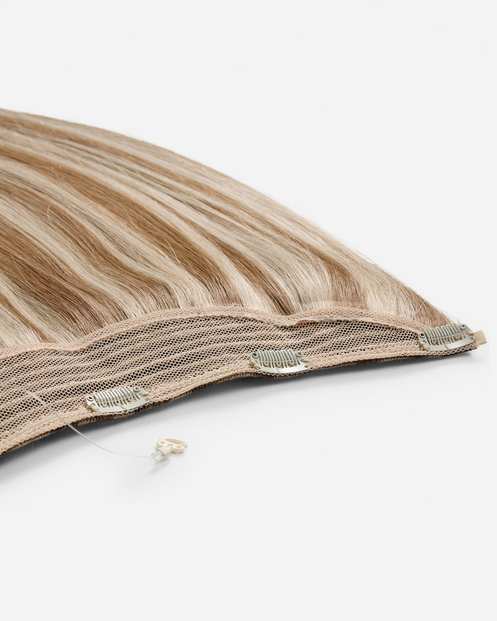 Naturalne Włosy Na Żyłce Halo Blond “Carmel Ripple”