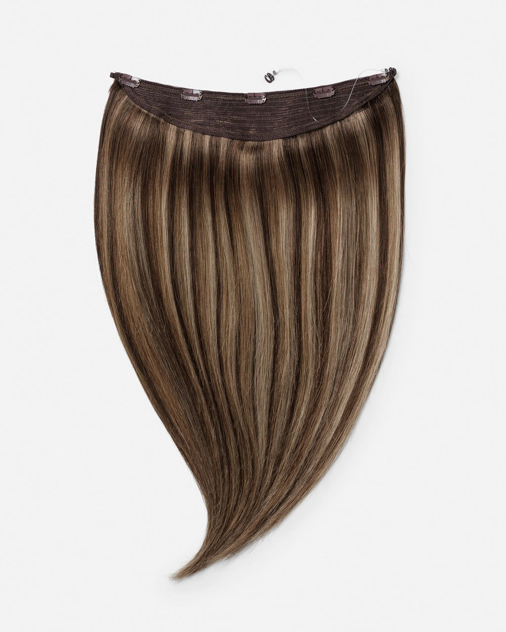 Naturalne Włosy Na Żyłce Halo Ombre “Brown Sugar Latte"