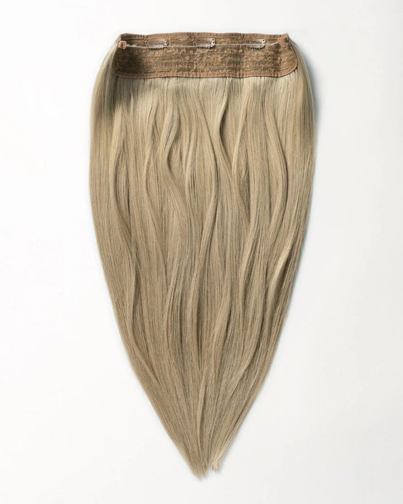 Syntetyczne Włosy Na Żyłce Halo Blond “Almond Cream"