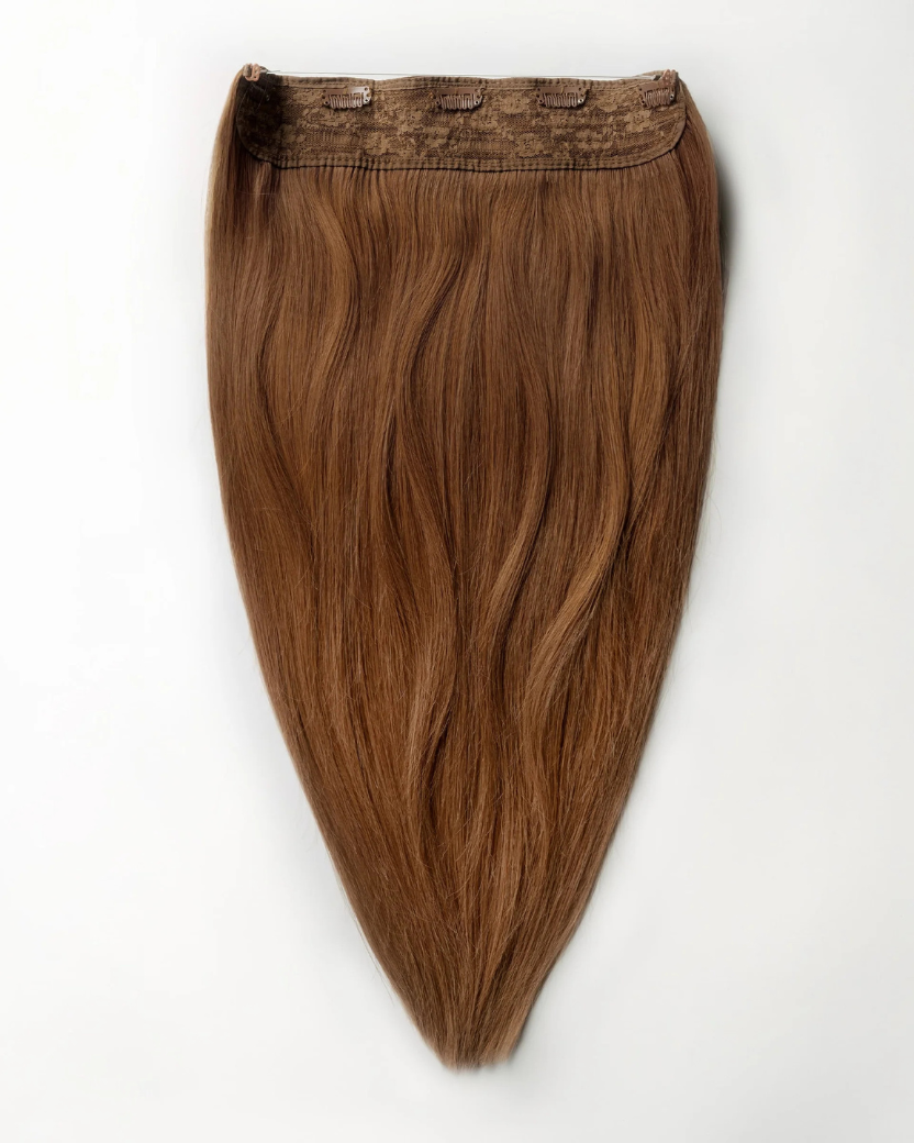 Syntetyczne Włosy Na Żyłce Halo Brązowe “Hazelnut Latte"