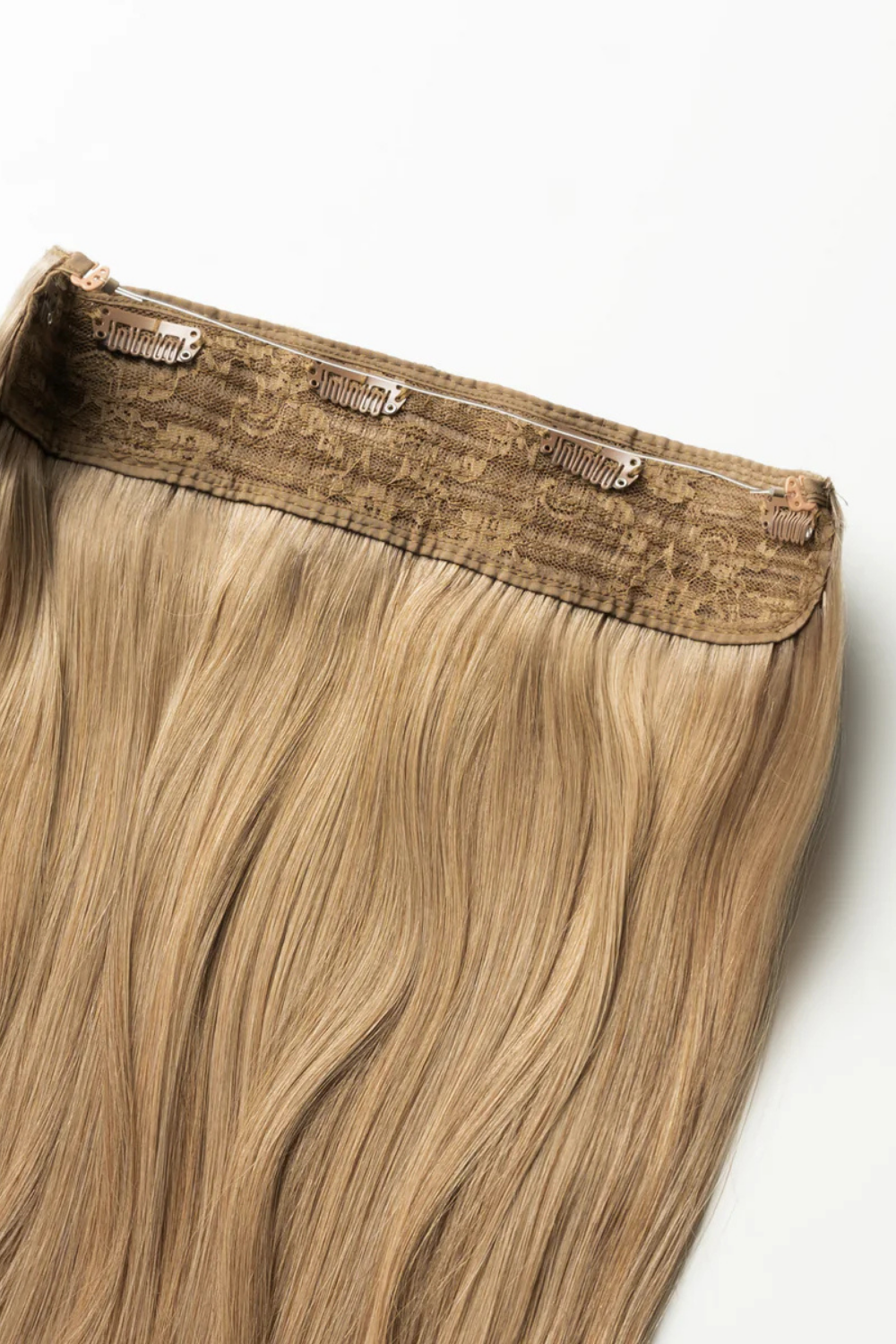 Syntetyczne Włosy Na Żyłce Halo Blond “Honey Blonde"