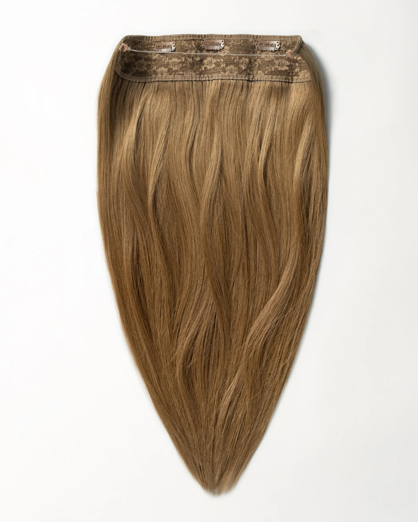 Syntetyczne Włosy Na Żyłce Halo Brązowe “Espresso"