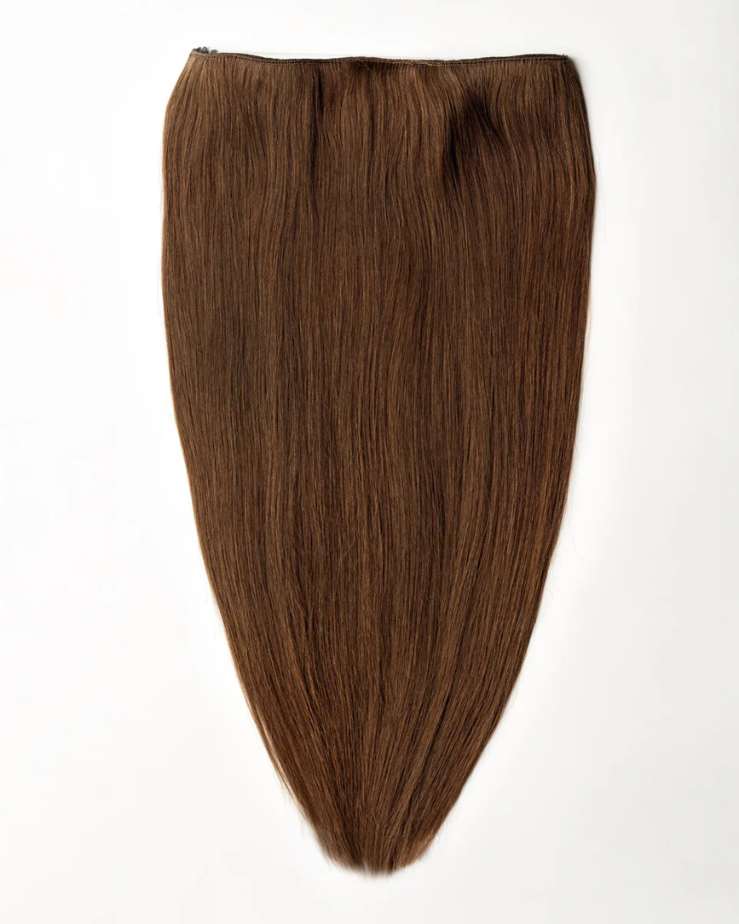 Syntetyczne Włosy Na Żyłce Halo Brązowe “Hazelnut"