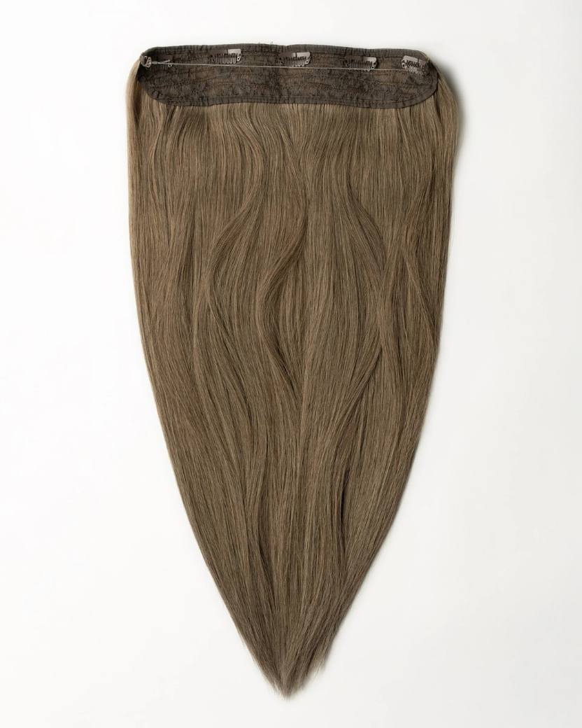 Syntetyczne Włosy Na Żyłce Halo Brązowe “Mocha Brownie"