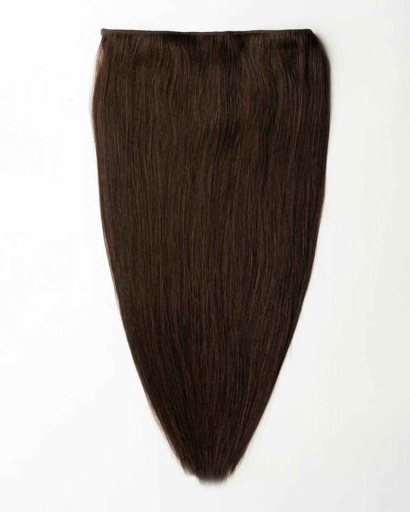 Syntetyczne Włosy Na Żyłce Halo Brązowe “Iced Mocha”