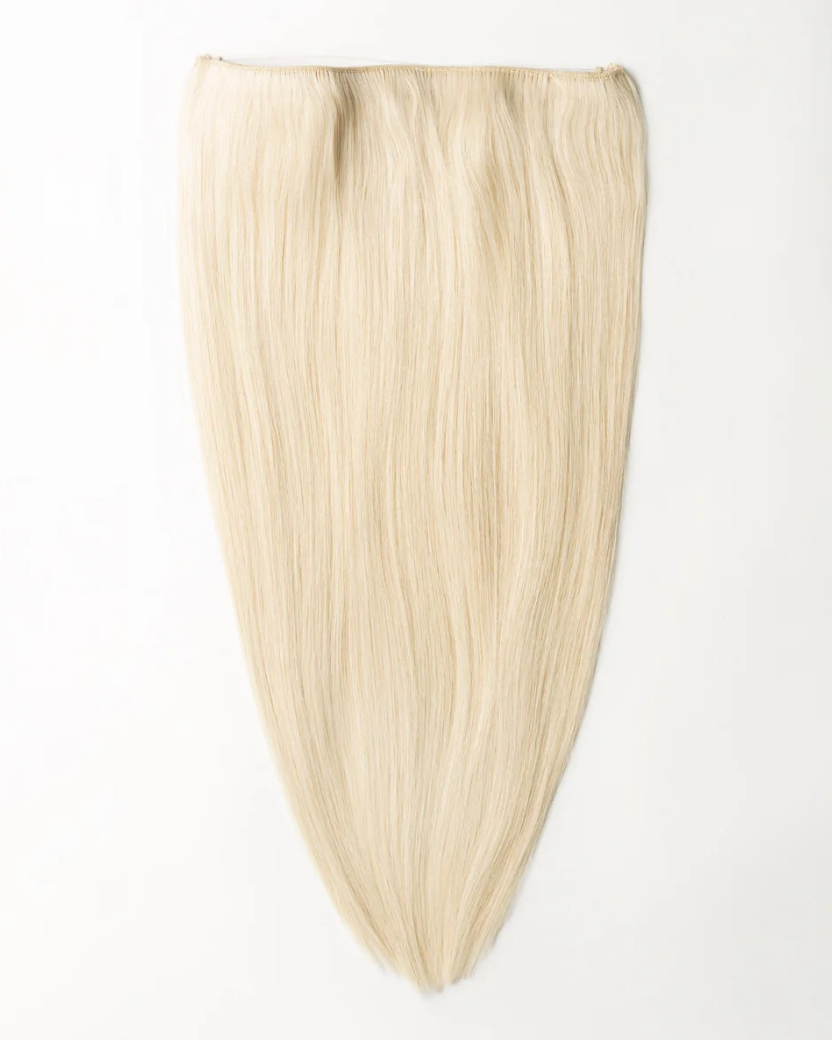 Syntetyczne Włosy Na Żyłce Halo Blond “Oat Milk Latte"