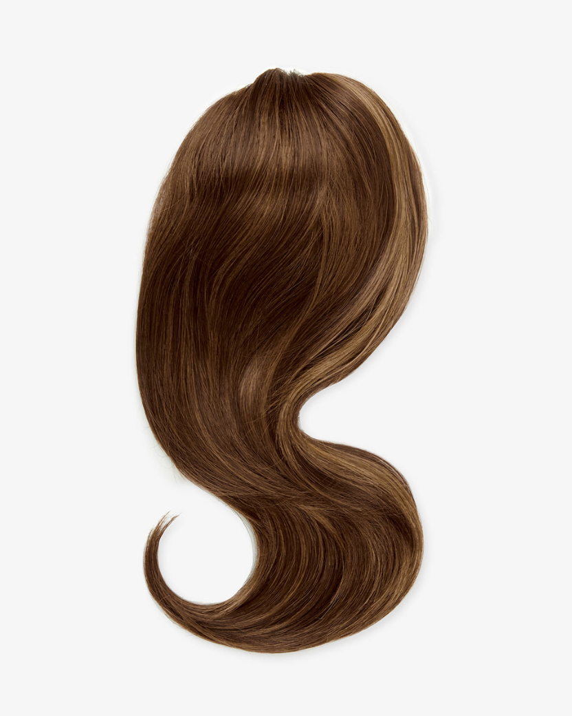 Premium Synthetic Ponytail Clip-In Brązowy "Toffee Nut"