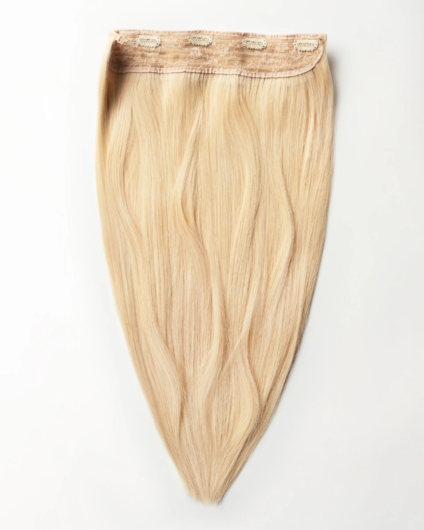 Syntetyczne Włosy Na Żyłce Halo Blond “Iced Lemon Cake"