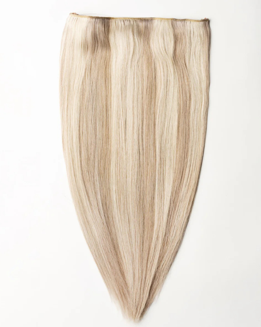 Syntetyczne Włosy Na Żyłce Halo Blond “Oat Milk"