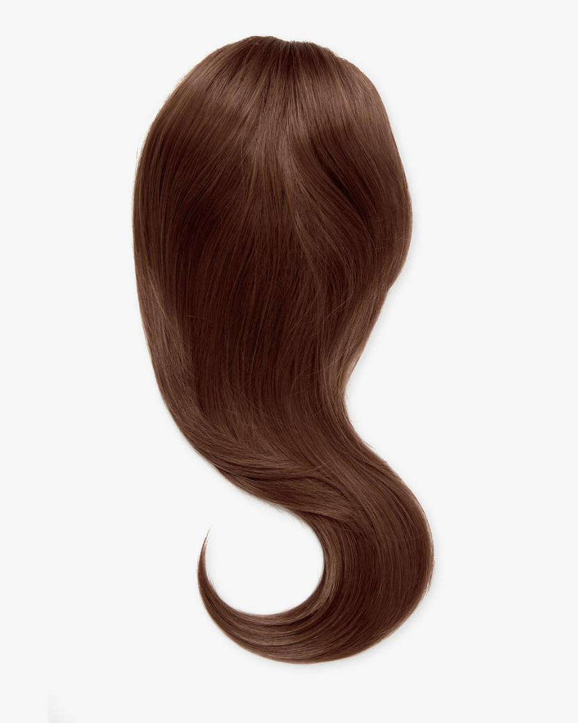 Premium Synthetic Ponytail Clip-In Brązowy "Cinnamon Latte"