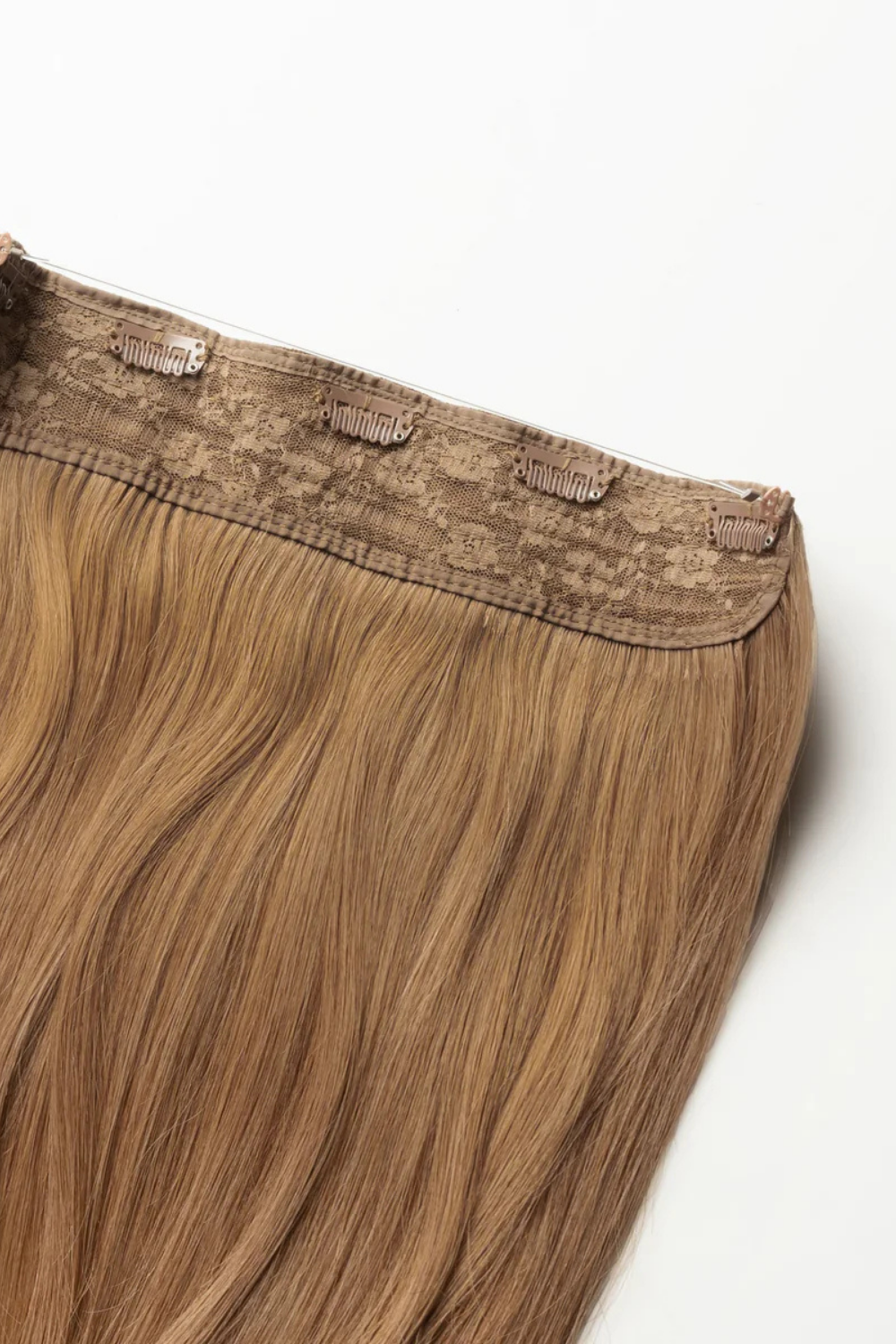 Syntetyczne Włosy Na Żyłce Halo Blond “Honey Gelato"