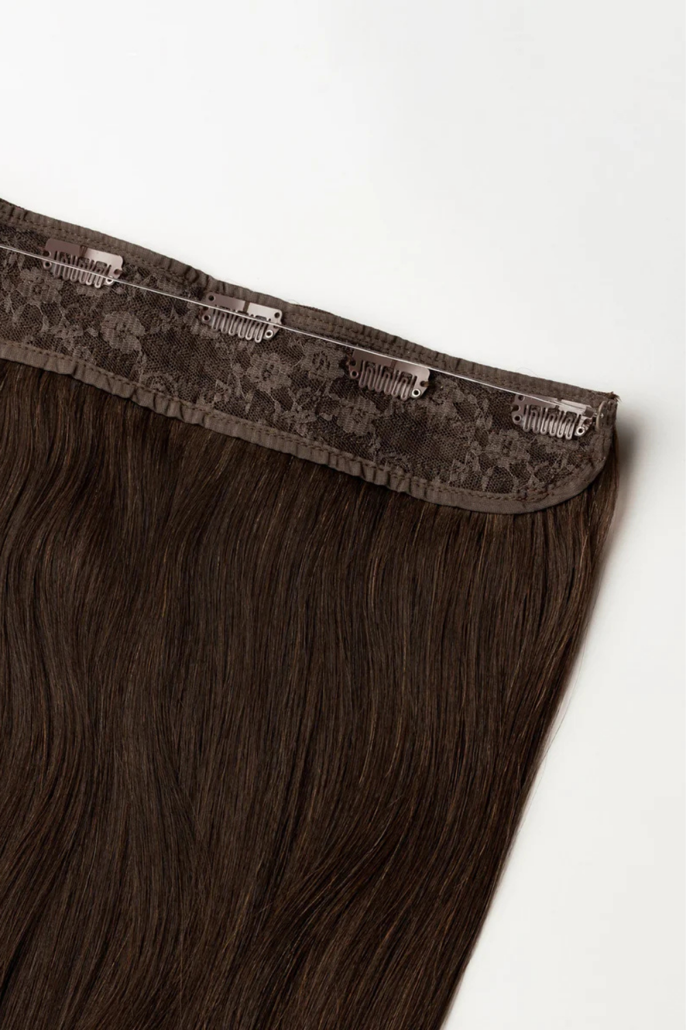 Syntetyczne Włosy Na Żyłce Halo Brązowe “Iced Mocha”