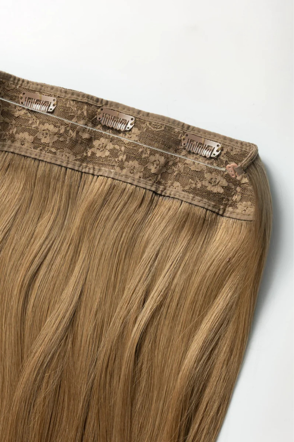 Syntetyczne Włosy Na Żyłce Halo Brązowe “Espresso"