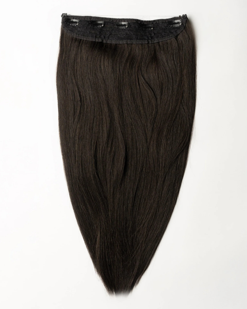 Syntetyczne Włosy Na Żyłce Halo Czarne “Iced Misto”