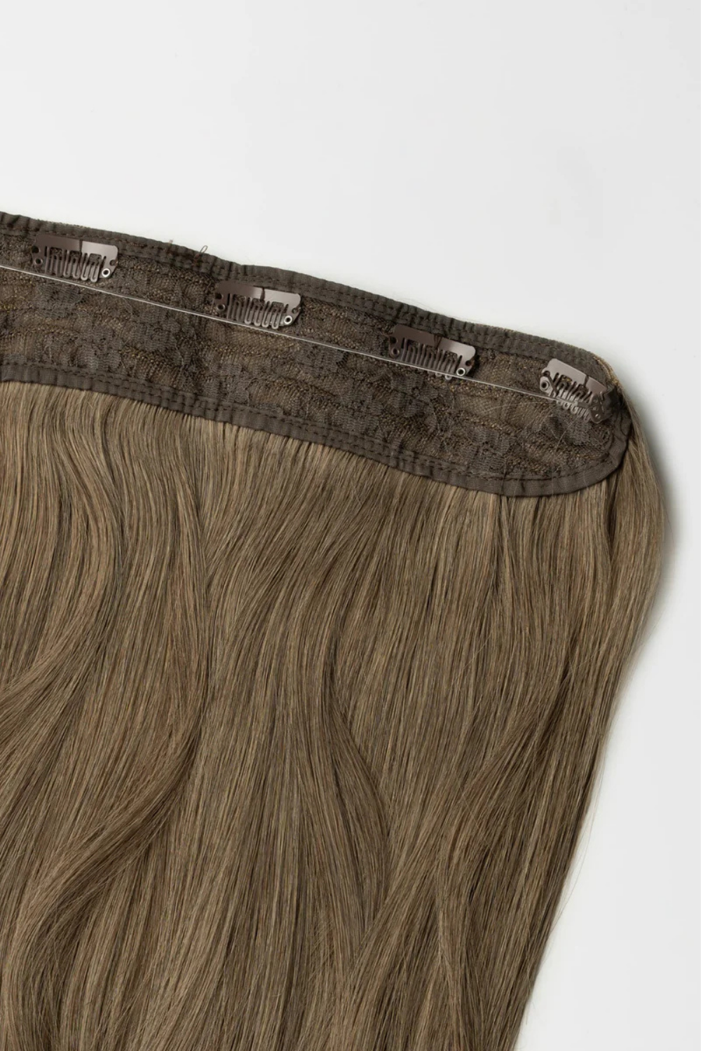 Syntetyczne Włosy Na Żyłce Halo Brązowe “Mocha Brownie"