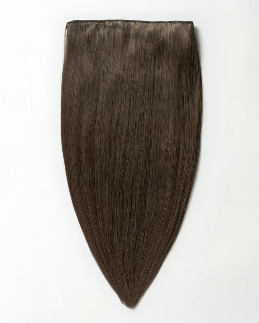 Syntetyczne Włosy Na Żyłce Halo Brązowe “Iced Espresso”