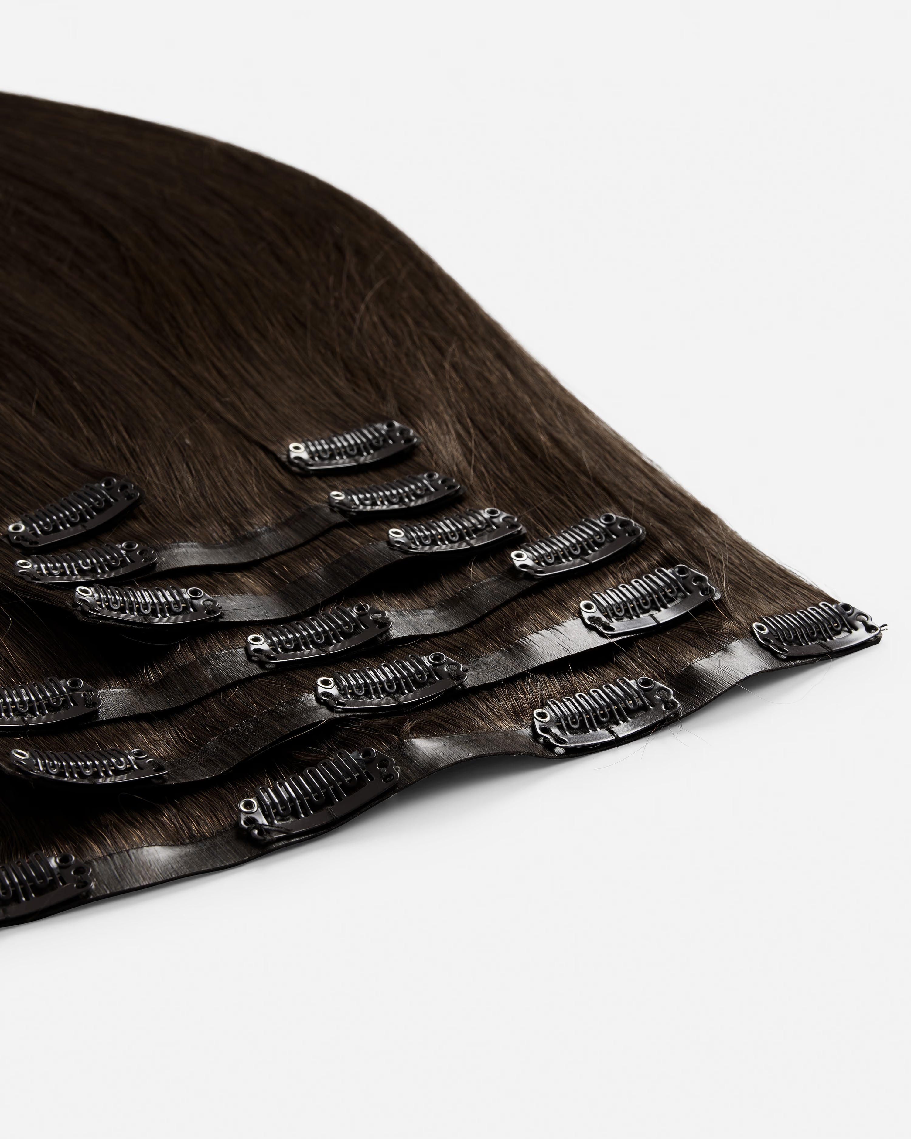 Naturalne Włosy Clip-In Brązowe "Iced Espresso"