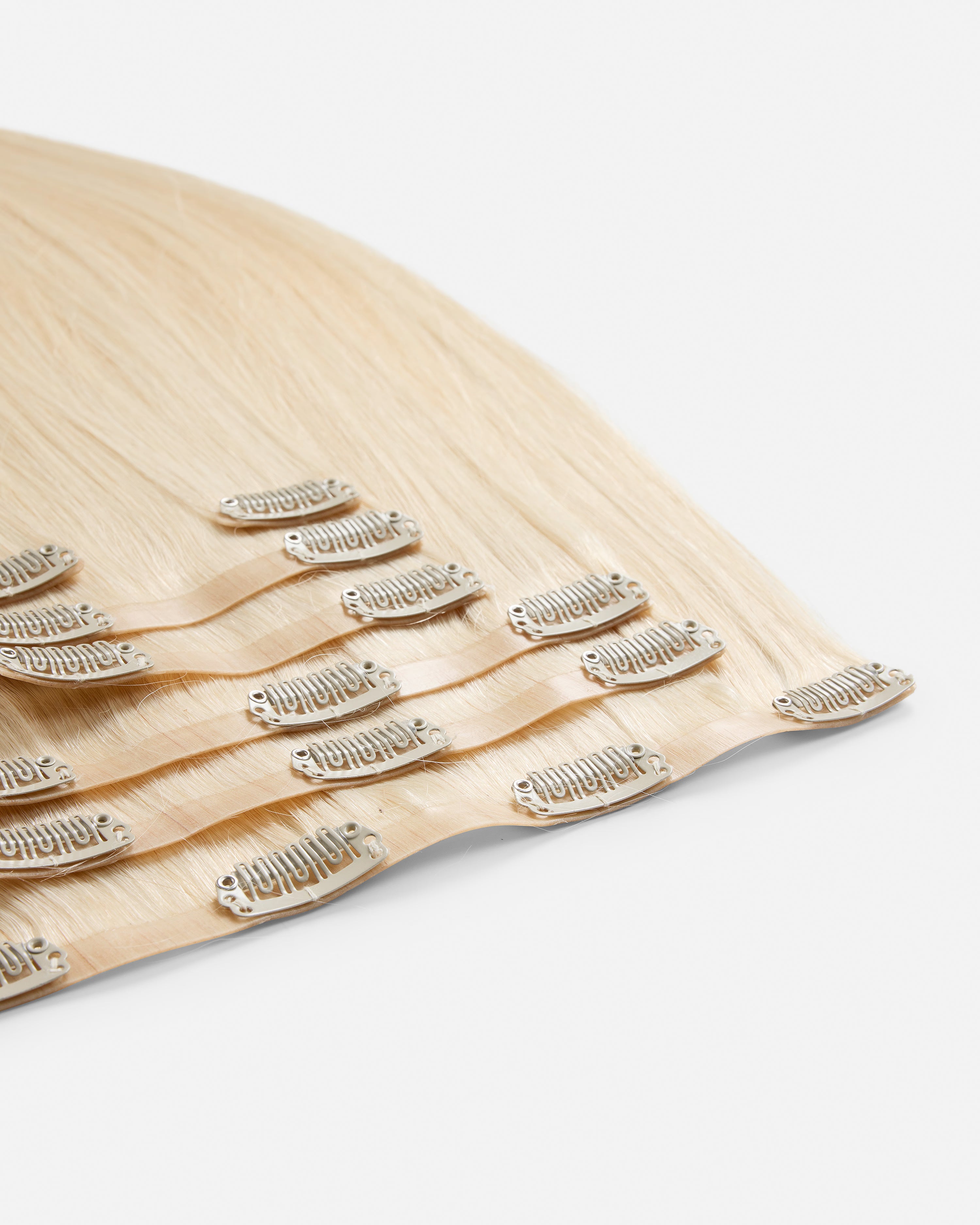 Naturalne Włosy Clip-In Blond "Carmel Ripple"