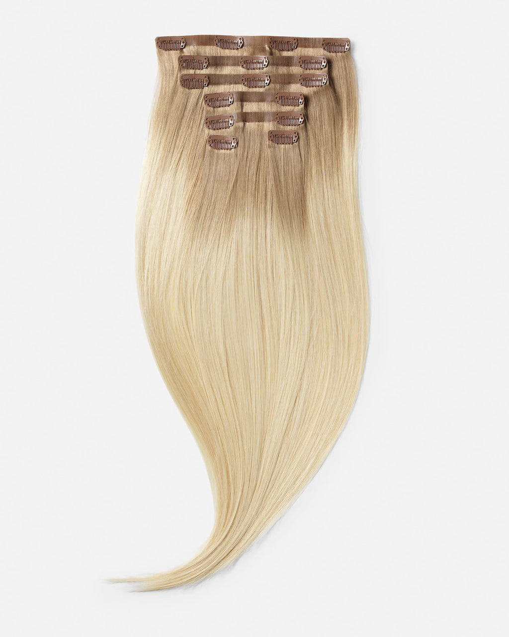 Naturalne Włosy Clip-In Blond "Iced Vanilla Latte"