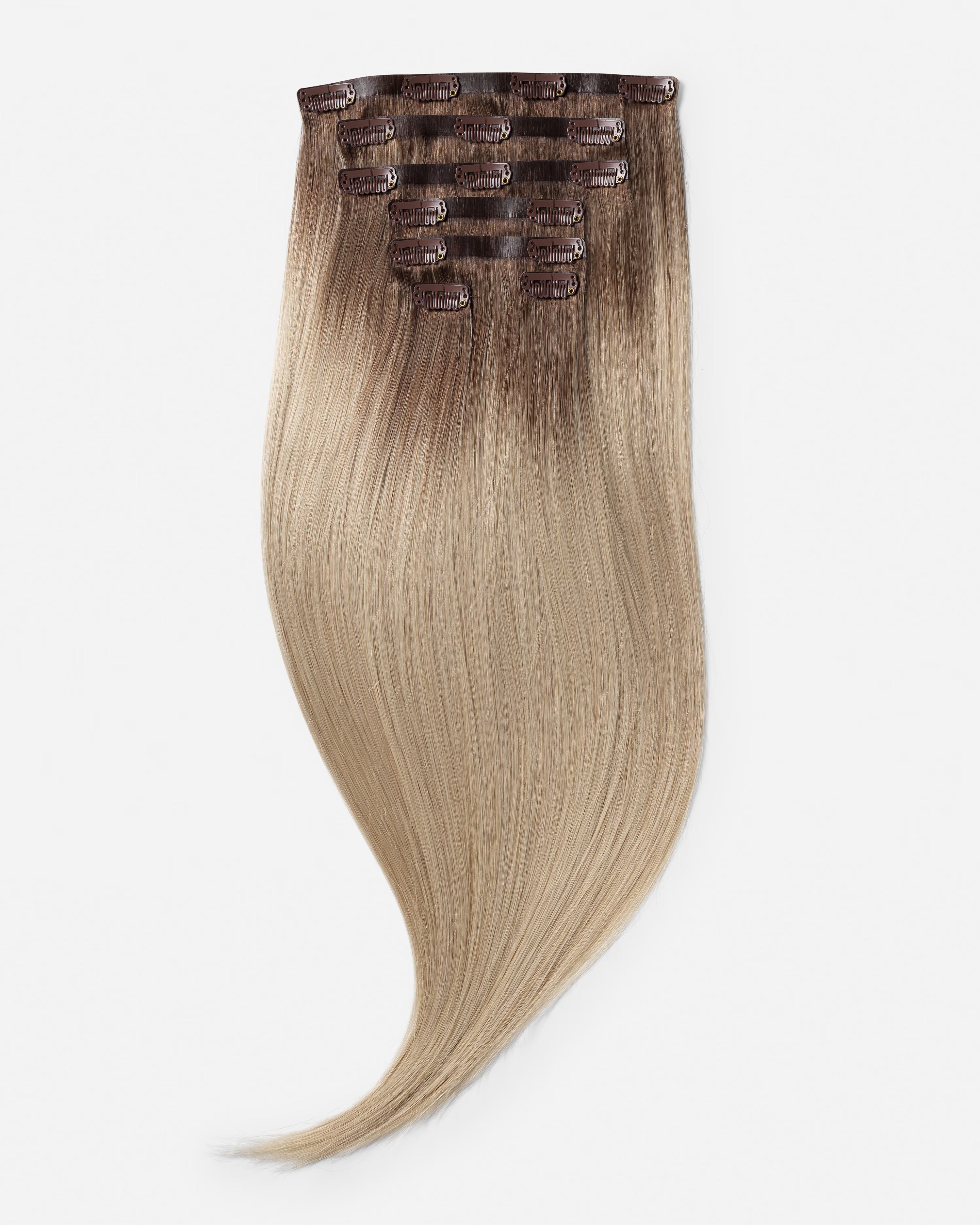 Naturalne Włosy Clip-In Blond "Iced Shaken Espresso"