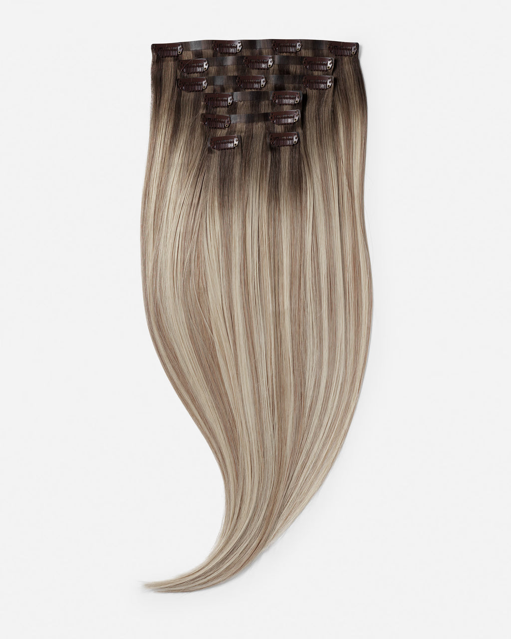 Naturalne Włosy Clip-In Blond "Iced Chai Latte"