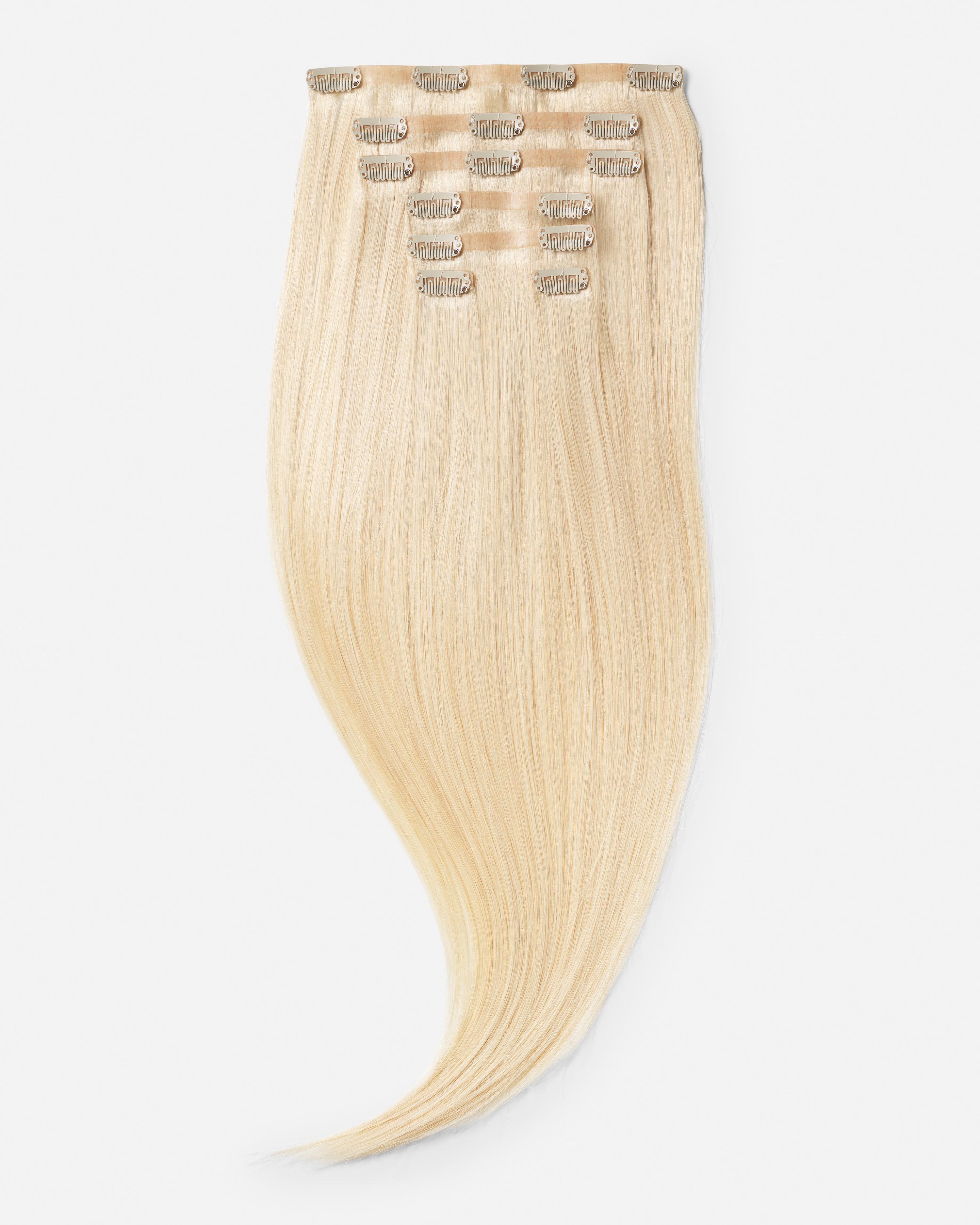 Naturalne Włosy Clip-In Blond "Carmel Ripple"