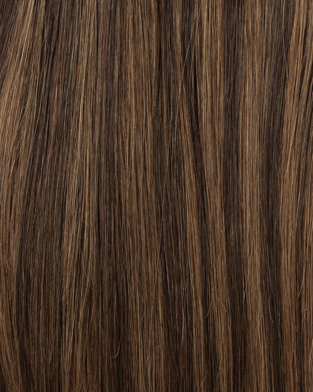 Naturalne Włosy Clip-In Brązowe "Cocoa Glaze"