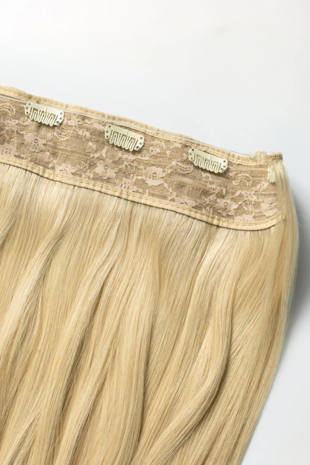 Syntetyczne Włosy Na Żyłce Halo Blond “Vanilla Sweet Cream"