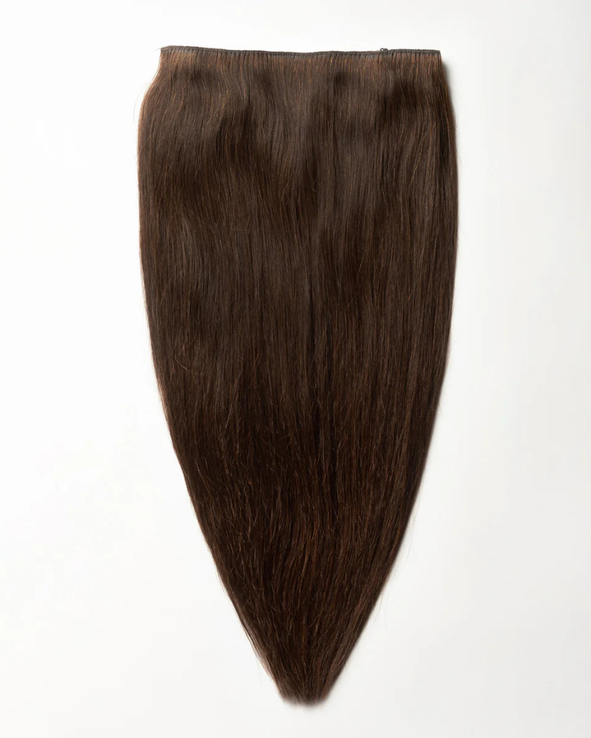 Syntetyczne Włosy Na Żyłce Halo Brązowe “Iced Shaken Espresso”