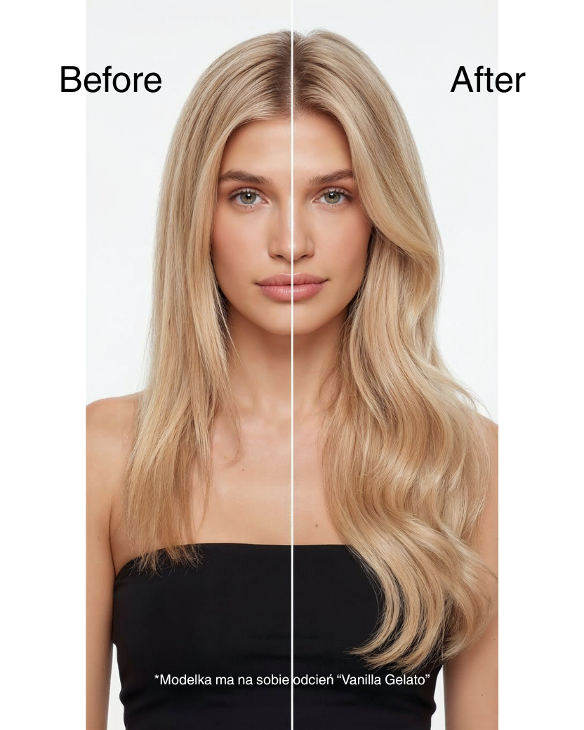 Naturalne Włosy Clip-In Blond "Iced Shaken Espresso"